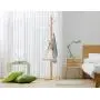 CWJ Coat Rack-Hanger Floor Bedroom Simple Cross Base Solid Wood Childrens Clothes Rack Living Room Hangers Sturdy Space Saving Storage Rack