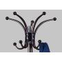 COAT RACK Home Hanger European Clothes Rack Multi-Functional Iron (Color : Black)
