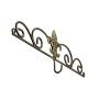 Decorative Fleur De Lis Wall Mounted Metal Calendar Hanger / Hook