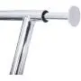 Wichai Shop 250lbs rack hanger rolling garment clothes heavy duty steel, chrome finish, single bar clothing adjustable collapsible portable commercial hanging US