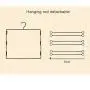 HHXD 2pcs Multilayer Magic Clothes Hanger,Double-Sided Save Space Storage Coat Hangers Fashion/White / 2Pcs