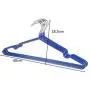 M-zmds 10 Pcs Velvet Hangers with Cascade Hooks,Non Slip Clothes Coat Hangers, Multicolor (Color : Style D) M-zmds 10 Pcs Velvet Hangers with Cascade Hooks,Non Slip Clothes Coat Hangers, Multicolor (Color : Style D)