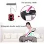 HWZXBCC 1500W, Intelligent Temperature Control Anti-Dry Burning Hanging Ironing Machine, 2.5L Large Visual Water Tank Ironing Machine,Red