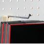 100 Self Adhesive Clear Plastic Hang Tabs Tags Hanger Pegbord Slatwall Hook 12Oz 100 Self Adhesive Clear Plastic Hang Tabs Tags Hanger Pegbord Slatwall Hook 12Oz