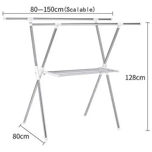 Drying Space Su Floor Type Collapsible Stainless Steel Clothes Hanger,Household Indoor Balcony Clothes Drying Pole Telescopic Clotheshorse Shoe Rack Drying Space Su Floor Type Collapsible Stainless Steel Clothes Hanger,Household Indoor Balcony Clothes Drying Pole Telescopic Clotheshorse Shoe Rack
