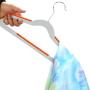 TOPBATHY 10pcs Plastic Hangers Non-Slip Hangers Portable Clothes Hangers for Home Outdoor Outside Mixed Color