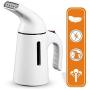bnowi Portable Handheld Steamer for Clothes Mini Steamer Iron Travel Steamer Garment Fabric Steamer Water Leaking Proof & Auto-Power Off Protecting 40s Fast Heating (White) bnowi Portable Handheld Steamer for Clothes Mini Steamer Iron Travel Steamer Garment Fabric Steamer Water Leaking Proof & Auto-Power Off Protecting 40s Fast Heating (White)