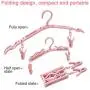 Od-sport Foldable Travel Hangers with Clips, Portable Folding Clothes Drying Rack Od-sport Foldable Travel Hangers with Clips, Portable Folding Clothes Drying Rack