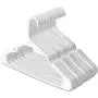 ZOYER Premium Plastic Hangers (20 Pack)- Durable & Strong Standard Hangers for Clothes - White ZOYER Premium Plastic Hangers (20 Pack)- Durable & Strong Standard Hangers for Clothes - White