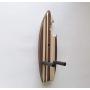 Ukulele Wall Mount Hanger, Mini Shark Bite Surfboard, Tropical Instrument holder