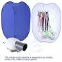 Portable Clothes Dryer,Blue Mini Folding Ventless Electric Air Clothes Dryer Bag Folding Fast Drying Machine with Heater 110V US Plug Portable Clothes Dryer,Blue Mini Folding Ventless Electric Air Clothes Dryer Bag Folding Fast Drying Machine with Heater 110V US Plug