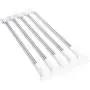 OUNONA Retractable Curtain Hanger/Shower Curtain Rod,Clothesline Pole/Clothes Drying Hanger Rod 35/50cm OUNONA Retractable Curtain Hanger/Shower Curtain Rod,Clothesline Pole/Clothes Drying Hanger Rod 35/50cm