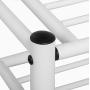 Caraya Metal Clothes Shoes Steel Stands Hanger Hooks Tidy Shelf