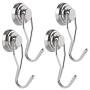 MHDMAG Swivel Swing Magnetic Hooks, Strong Refrigerator Hooks, Neodymium Magnet Hook for Picture Hanger, Grill, BBQ, Home, Kitchen, Office, Garage or Warehouse (4pack G25) MHDMAG Swivel Swing Magnetic Hooks, Strong Refrigerator Hooks, Neodymium Magnet Hook for Picture Hanger, Grill, BBQ, Home, Kitchen, Office, Garage or Warehouse (4pack G25)