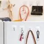 KALIM Wall Hooks, Seamless, Transparent and Reusable, 22lb(Max), Waterproof and Oil Proof, Heavy Duty Self-Adhesive Hooks for Bathroom, Kitchen, Wardrobe and shelve, etc.(12 Pcs) KALIM Wall Hooks, Seamless, Transparent and Reusable, 22lb(Max), Waterproof and Oil Proof, Heavy Duty Self-Adhesive Hooks for Bathroom, Kitchen, Wardrobe and shelve, etc.(12 Pcs)