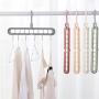 ColorMilky Clothes Hangers Space Saving Pants Closet Organizer Folding (1)