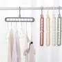 ColorMilky Clothes Hangers Space Saving Pants Closet Organizer Folding (1)