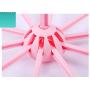 na Umbrella Folding Hanger with Clips - 9 Arms Per Hanger - 2 Total Hangers - Drying Rack Clothes Clips Drip Socks Hangers Underwear Laundry Towels