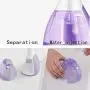 HWZXBCC 1500W,Pink,Mini Clothes Steamer Portable Steam Hanging Ironing Machine， Fast Heat ，Suitable for Suits, Sofas, beddings, Curtains, Carpets, Automotive