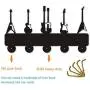 Guitars Key Hook Wall Door Clothes Coat Hat Hanger Key Holder with 5 Hooks Strong Adhesive Sticker Wood Hooks, Music Instrument Household Décor Hooks Music Lover Gift (M3)