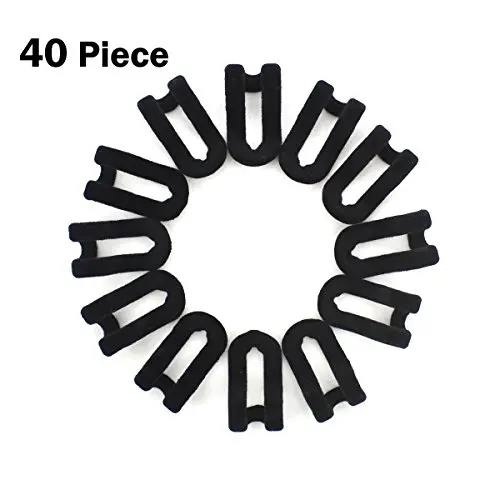 WARMBUY Cascading Hanger Hooks (Black)