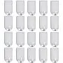 FOTYRIG Self Adhesive Hooks Hat Hooks Wall Mounted Hangers 304 Stainless Steel Waterproof Stick on Hooks Strong & Durable (Max Load up to 4Lbs)-20 Packs