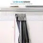 Rubber Coated Plastic Hangers, 25pk Non Slip Plastic Coat Hangers, Strong & Durable, Ultra Slim Space Saving, 360° Swivel Hook, Anti Slip Rubber Hanger, Rubberized Hanger, Shed-Free/Non Velvet Hangers Rubber Coated Plastic Hangers, 25pk Non Slip Plastic Coat Hangers, Strong & Durable, Ultra Slim Space Saving, 360° Swivel Hook, Anti Slip Rubber Hanger, Rubberized Hanger, Shed-Free/Non Velvet Hangers