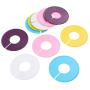 TOPBATHY 10pcs Clothes Size Dividers,Clothing Rack Dividers,Round Clothes Rack Clothes Hangers, Commercial Clothing Racks, Clothing Shops (Mixed Colors, 9 x 9 x 0.2cm) TOPBATHY 10pcs Clothes Size Dividers,Clothing Rack Dividers,Round Clothes Rack Clothes Hangers, Commercial Clothing Racks, Clothing Shops (Mixed Colors, 9 x 9 x 0.2cm)