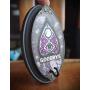 Mini Mystic Eye Ouija Inspired Planchette Goodbye Hand Made 1 Hook Jewelry Key Hanger Organizer Mini Mystic Eye Ouija Inspired Planchette Goodbye Hand Made 1 Hook Jewelry Key Hanger Organizer