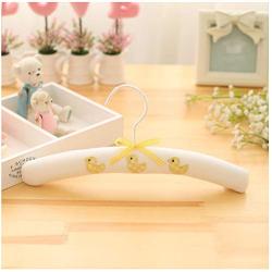 DNJKSA 5pcs/lot 31cm Cartoon Childrens Cloth Hanger Sponge Baby Hanger Store Household Cloth Clothes Rack