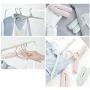 Portable Folding Multi-Function Clothes Hangers, Perfect for Travel Business Trip 36g [3Pack]