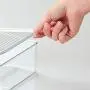 mDesign Stackable Kitchen Pantry Cabinet, Refrigerator/Freezer Food Storage Bin Boxes Container, with Lid - Holder & Organizer for Packets, Pouches, Snacks, Fruits, Produce, Pasta, Vegetables - Clear mDesign Stackable Kitchen Pantry Cabinet, Refrigerator/Freezer Food Storage Bin Boxes Container, with Lid - Holder & Organizer for Packets, Pouches, Snacks, Fruits, Produce, Pasta, Vegetables - Clear