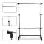 Shelf Folding Storage Laundry Drying Closet Holder Rack Stick Hanger Rolling Clothes Shelf Folding Storage Laundry Drying Closet Holder Rack Stick Hanger Rolling Clothes