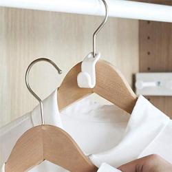 Cngstar Clothes Hanger Connector Hooks Cascading Clothes Hangers for Heavy Duty Space Saving Cascading Connection Hooks for Clothes Closet