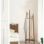 YMJ All Solid Wood Coat Rack Nordic Simple Tree Hat Hanger Walnut Hat Clothes Stand Porch Living Room Clothes Hat Rack Coat Racks