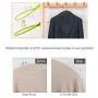 VISMOORE Portable Suit Hanger for Business Travel Luxury Design with Reinforce Rotatable Hanger Wings Free Swivel to Different Shoulder Widths, Space Saving Clothes Hangers (Green, Classic) VISMOORE Portable Suit Hanger for Business Travel Luxury Design with Reinforce Rotatable Hanger Wings Free Swivel to Different Shoulder Widths, Space Saving Clothes Hangers (Green, Classic)