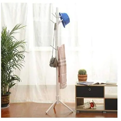 Angels home Coat Stand Solid Wood Hanger Floor Coat Rack Cloths Rack Hat Coat Rack Creative Furniture Clothes Shelf Wooden Hanger Bedroom Drying Rack (Color : C) Angels home Coat Stand Solid Wood Hanger Floor Coat Rack Cloths Rack Hat Coat Rack Creative Furniture Clothes Shelf Wooden Hanger Bedroom Drying Rack (Color : C)