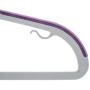 Unity 36 Pack Ultra thin ABS Easy Slide Heavy Duty Non-Slip Clothes Hangers (Purple)