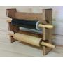 Rolling Pin Rack with Two Slots - Multiple Rolling Pin Rack - Rolling Pin Holder - Rolling Pin Storage - Rolling Pin Display Rack