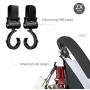 Universal Stroller Cup Holder, Universal Stroller Organizer Baby Bottle Holder - Stroller Accessory, Parent Cup Holder for Stroller/Bike (Phone Holder + 2 Hooks + 2 Toy Straps)