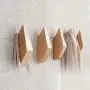 Cxjff Wall Mounted Coat Rack Clothes Hat Hanger Holder Hooks Fashion Style Creative Cute Wood, Log, 16x4CM (Color : Log, Size : 7 Pieces) Cxjff Wall Mounted Coat Rack Clothes Hat Hanger Holder Hooks Fashion Style Creative Cute Wood, Log, 16x4CM (Color : Log, Size : 7 Pieces)