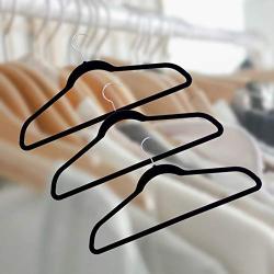 KYCPTNFJ 5 PCS Pack Non-Slip Velvet Hangers Suit Hanger Thin Space Saving 360 Degree Swivel and Durable Clothes Hanger