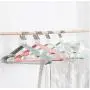 10pcs Random Color Non-Slip Hangers, Space Saving Hangers Solid Metal Coat Clothes Hangers Curving Drying Rack for Shirts Sweaters Dress 10pcs Random Color Non-Slip Hangers, Space Saving Hangers Solid Metal Coat Clothes Hangers Curving Drying Rack for Shirts Sweaters Dress