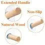 Self Adhesive Hooks Hat Hooks for Wall Rack Natural Extended Wooden Pegs Handmade Craft Modern Wood Coat Hooks Cap Hanger- Bathroom Door Cloest Entryway Wardrobe-8 Pack Self Adhesive Hooks Hat Hooks for Wall Rack Natural Extended Wooden Pegs Handmade Craft Modern Wood Coat Hooks Cap Hanger- Bathroom Door Cloest Entryway Wardrobe-8 Pack