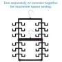 IEOKE Space Saving Top Tank Hangers 2-Pack Non Slip Velvet, Bra Scarf Camisole Jewelry Top Swim Suit Strap Skirt Hangers Organizer for Women’ Closet IEOKE Space Saving Top Tank Hangers 2-Pack Non Slip Velvet, Bra Scarf Camisole Jewelry Top Swim Suit Strap Skirt Hangers Organizer for Women’ Closet