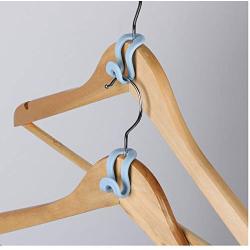 20pcs Color Random Creative Mini Clothes Hanger Home Easy Hook Closet Organizer Storage Rack Holder Hook