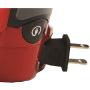 Brentwood Steam Iron with Retractable Cord, Non-Stick, Red