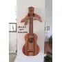 Dolphin Ukulele Wall Mount Hanger, Luau Party Decor, Instrument Holder