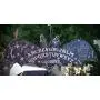 Black and Gray Mystic Ouija Spirit Board Hand Made Wooden Bat Home Decor Wall Plaque Hanger Black and Gray Mystic Ouija Spirit Board Hand Made Wooden Bat Home Decor Wall Plaque Hanger