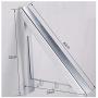 Retractable Clothes Hanging System Drying Rack Clothes Hanger Hanging Rod Wardrobe Foldable Aluminum for Space Saving Laundry Utility Room